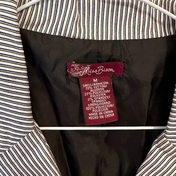 vintage women’s button up size M (fits like S) - Picture 3 of 5